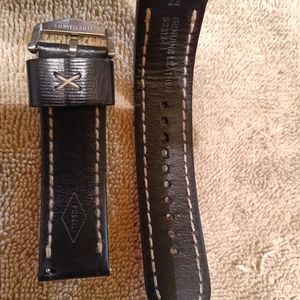 Fossil leather watch band